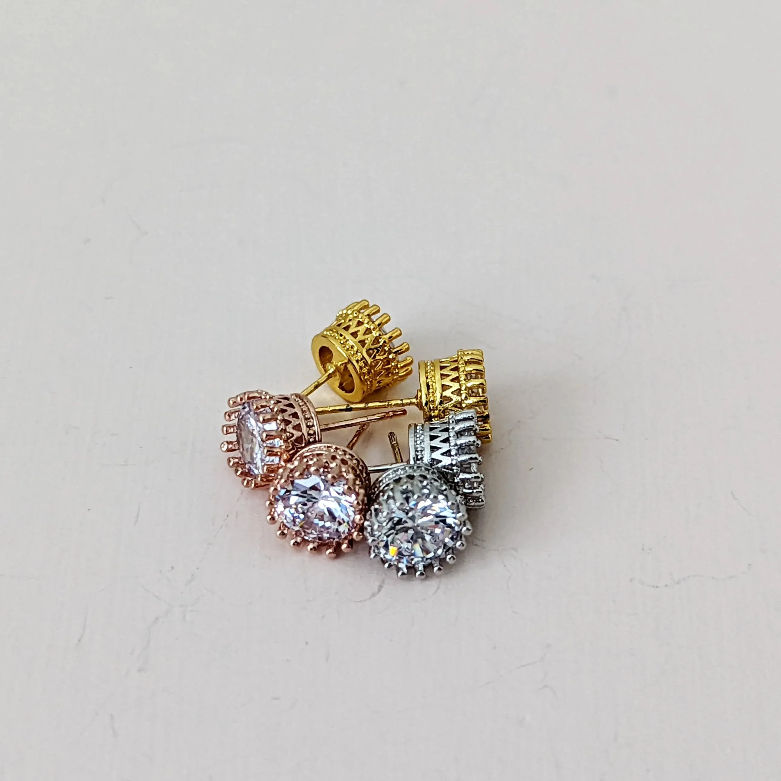 9mm Crystal Studs Lala