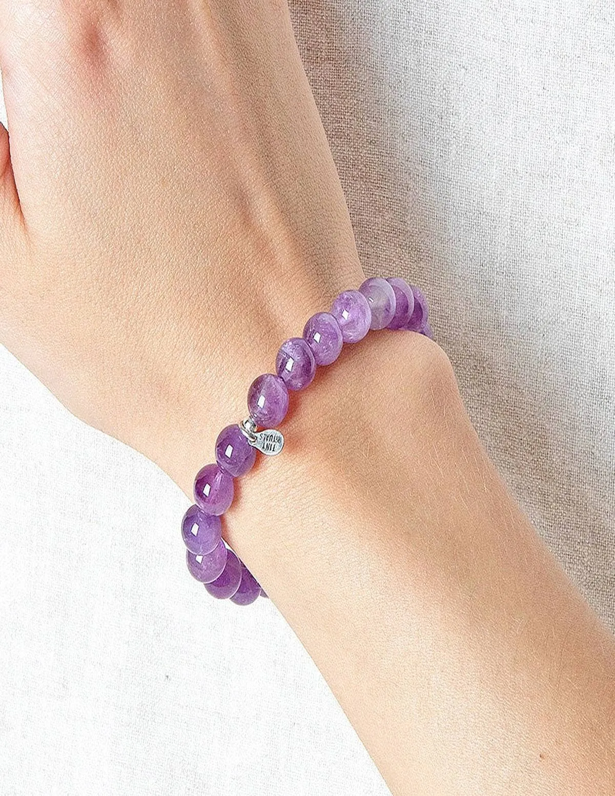 Amethyst Energy Bracelet 8mm