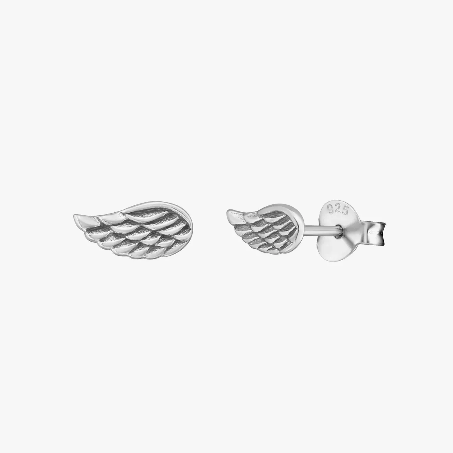 Angel Wing Stud Earrings