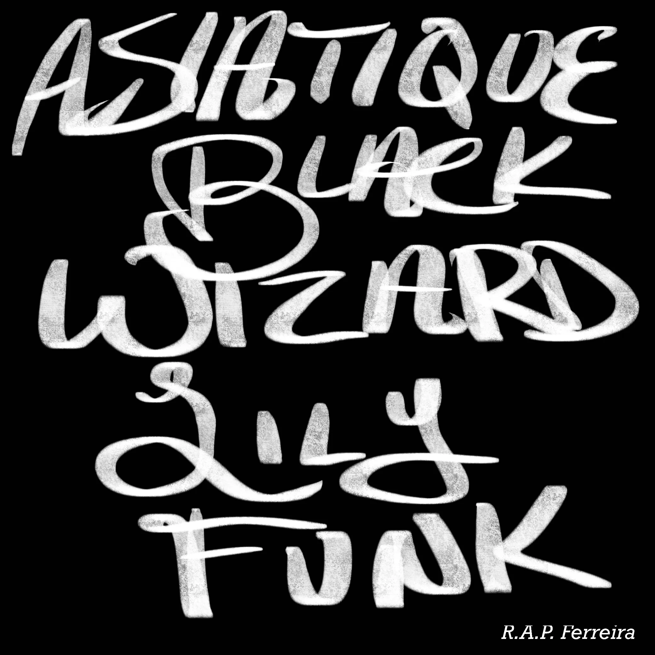 ASIATIQUE BLACK WIZARD LILY FUNK