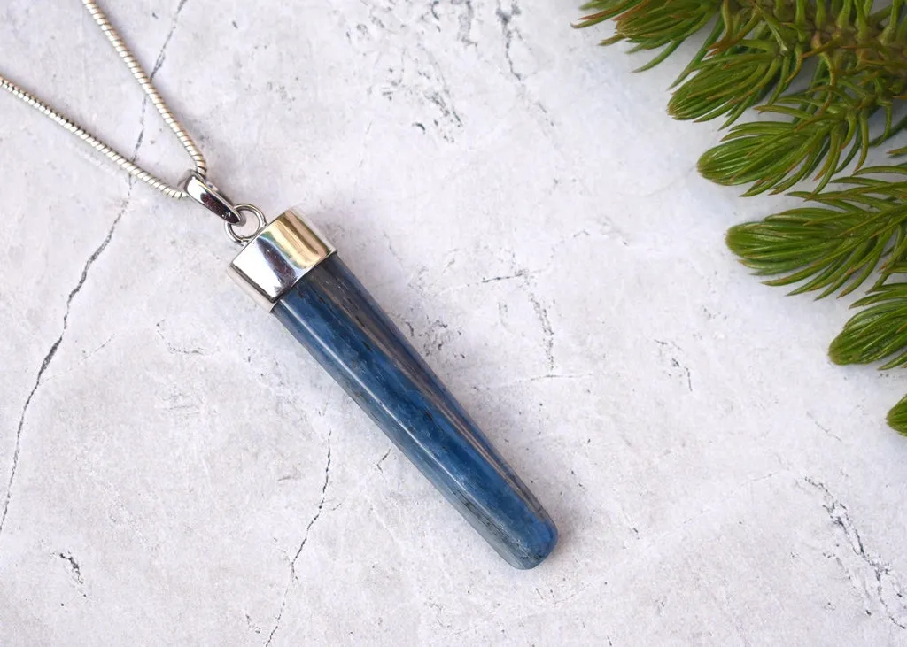 Bamboology Trends Original Kyanite pendant for better communication & meditation