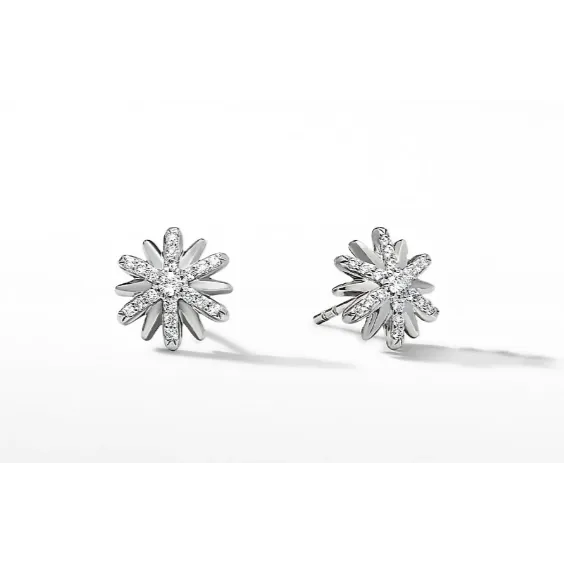 David Yurman 10mm Petite Starburst Earrings