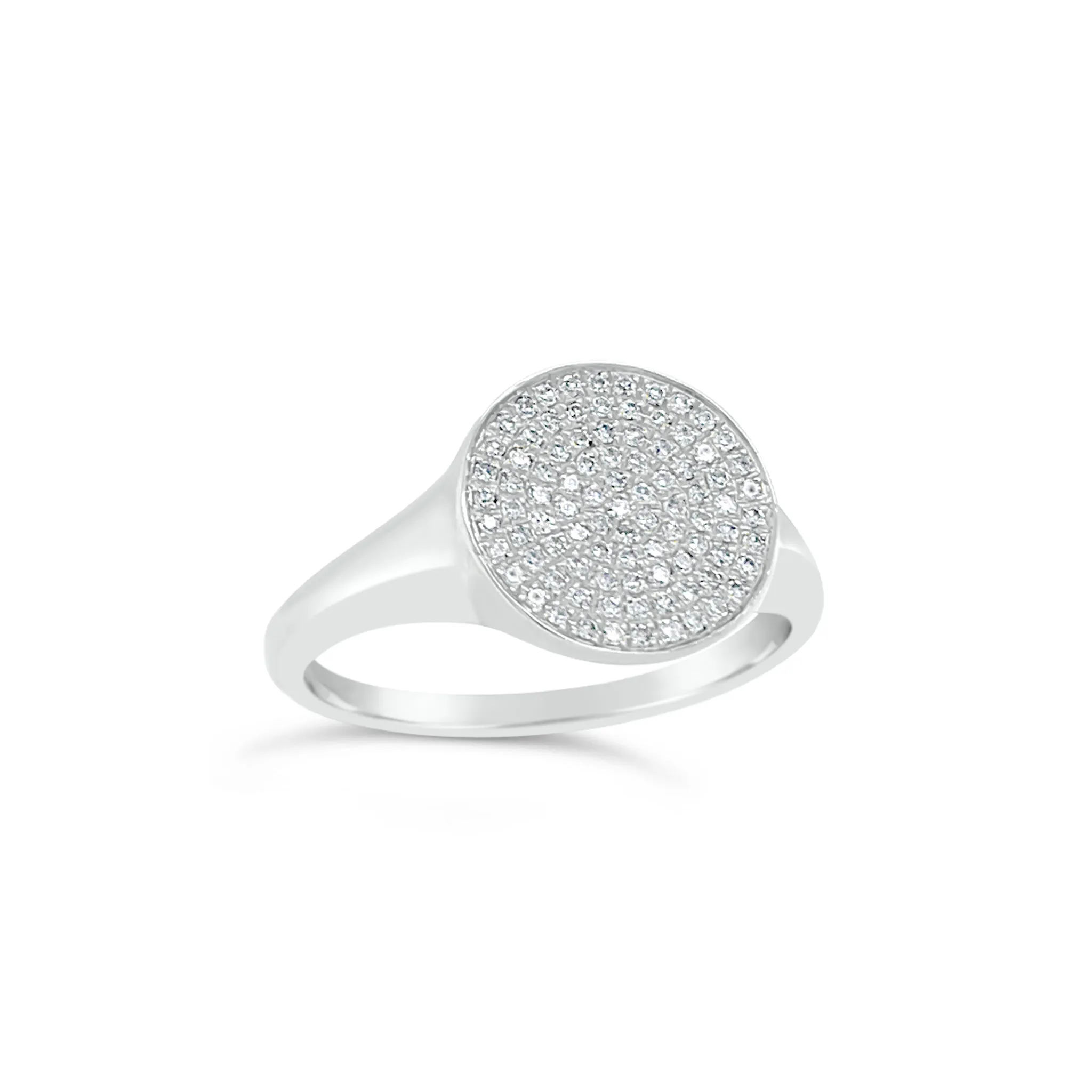 Diamond Disc Ring