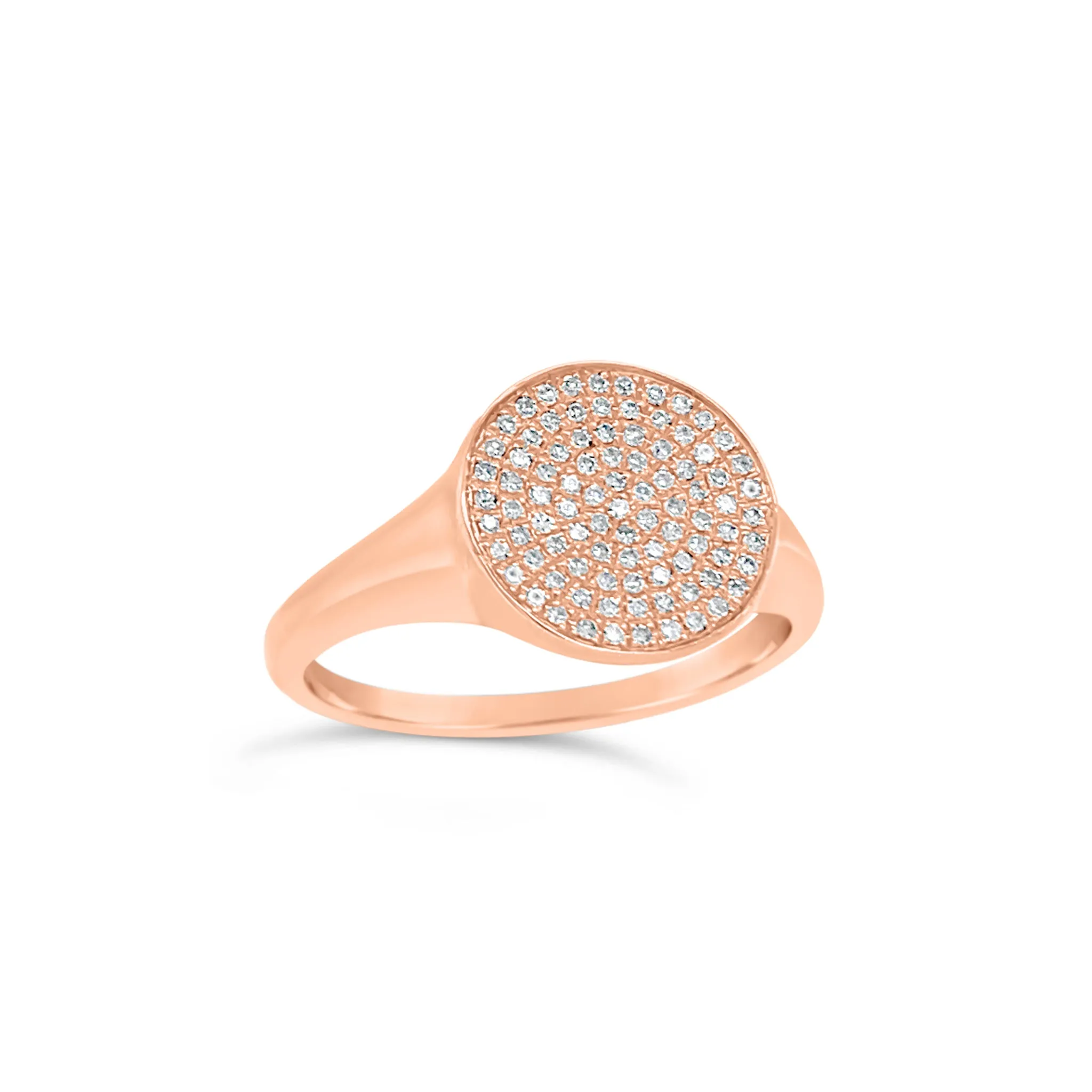 Diamond Disc Ring