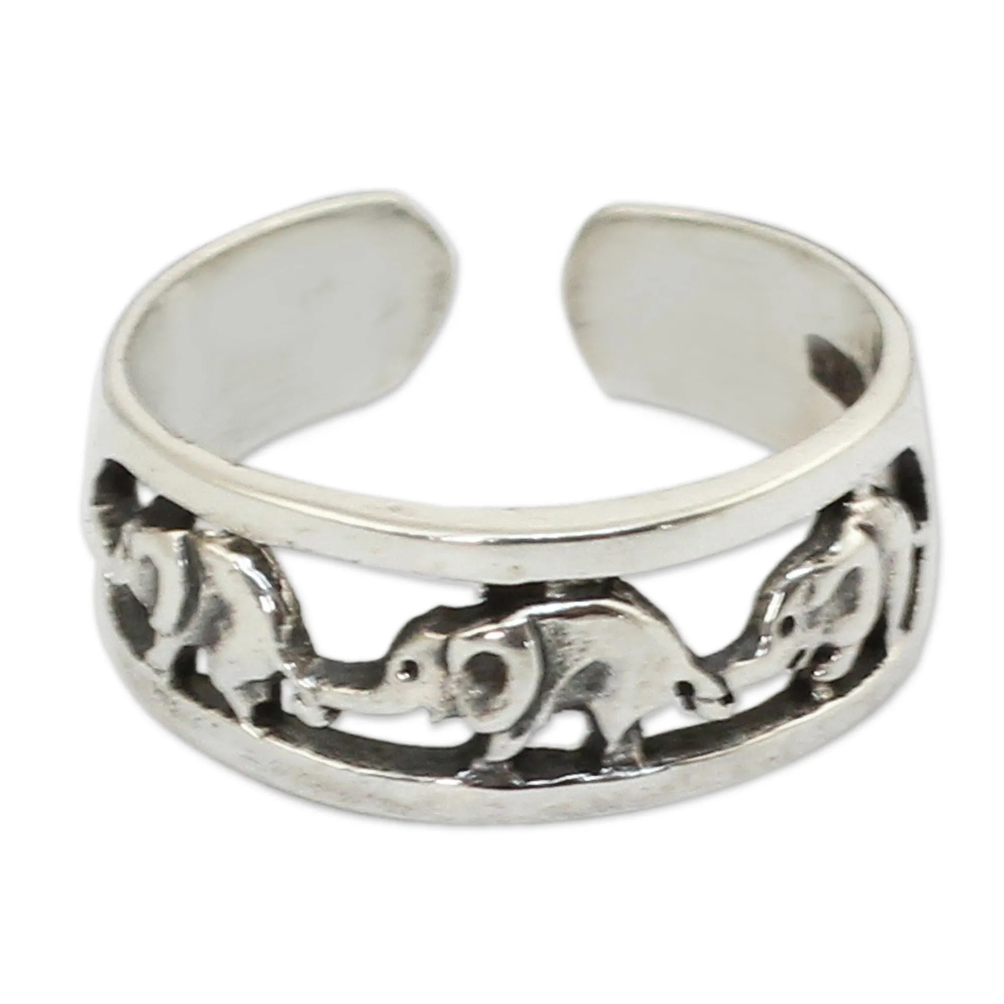 Elephant Walk Toe Ring