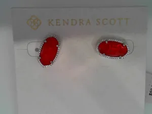 ELLIE EARRING RHOD RUBY RED