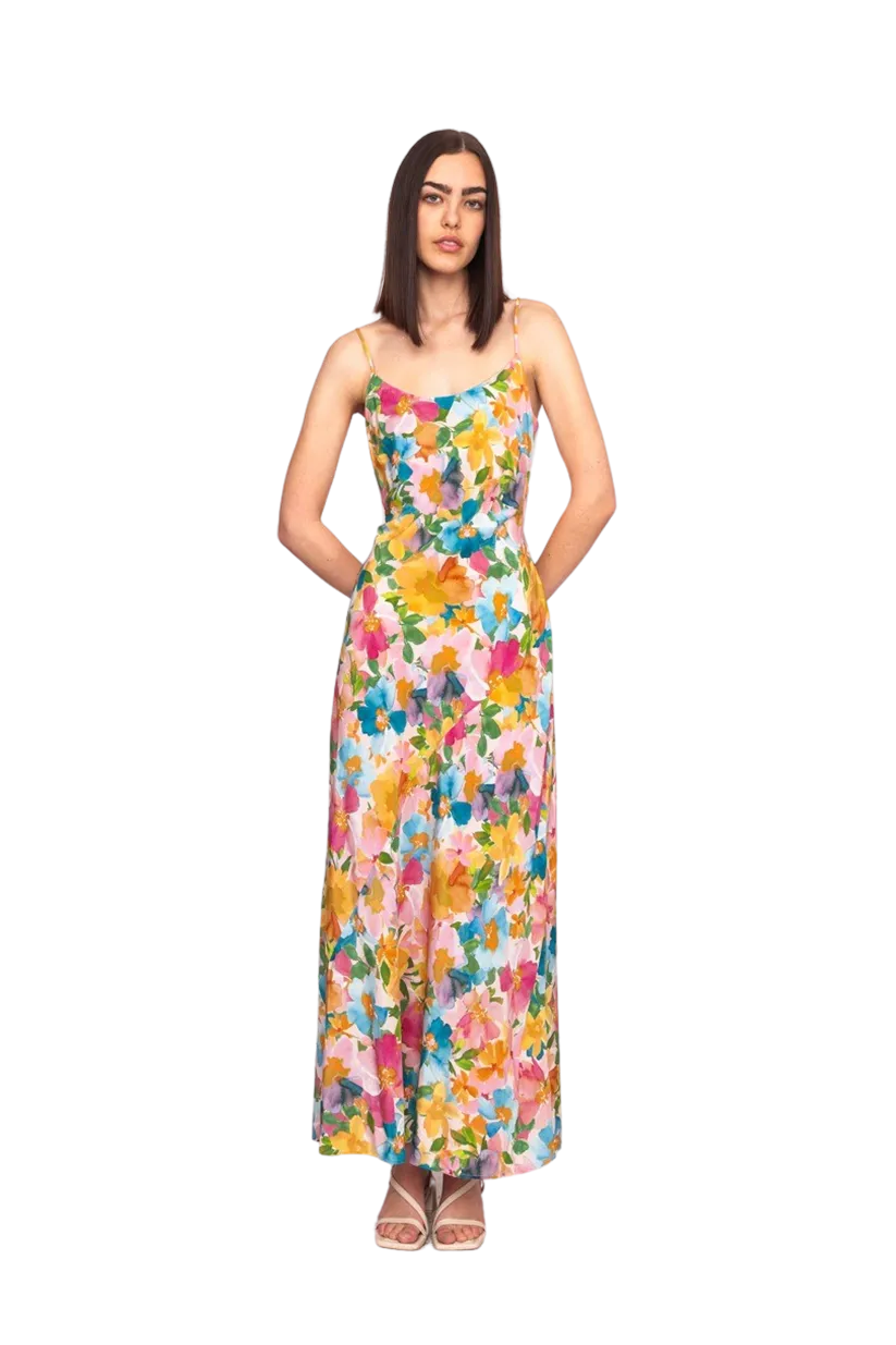 Emelie Silk Slip Lolly Floral