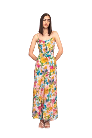 Emelie Silk Slip Lolly Floral