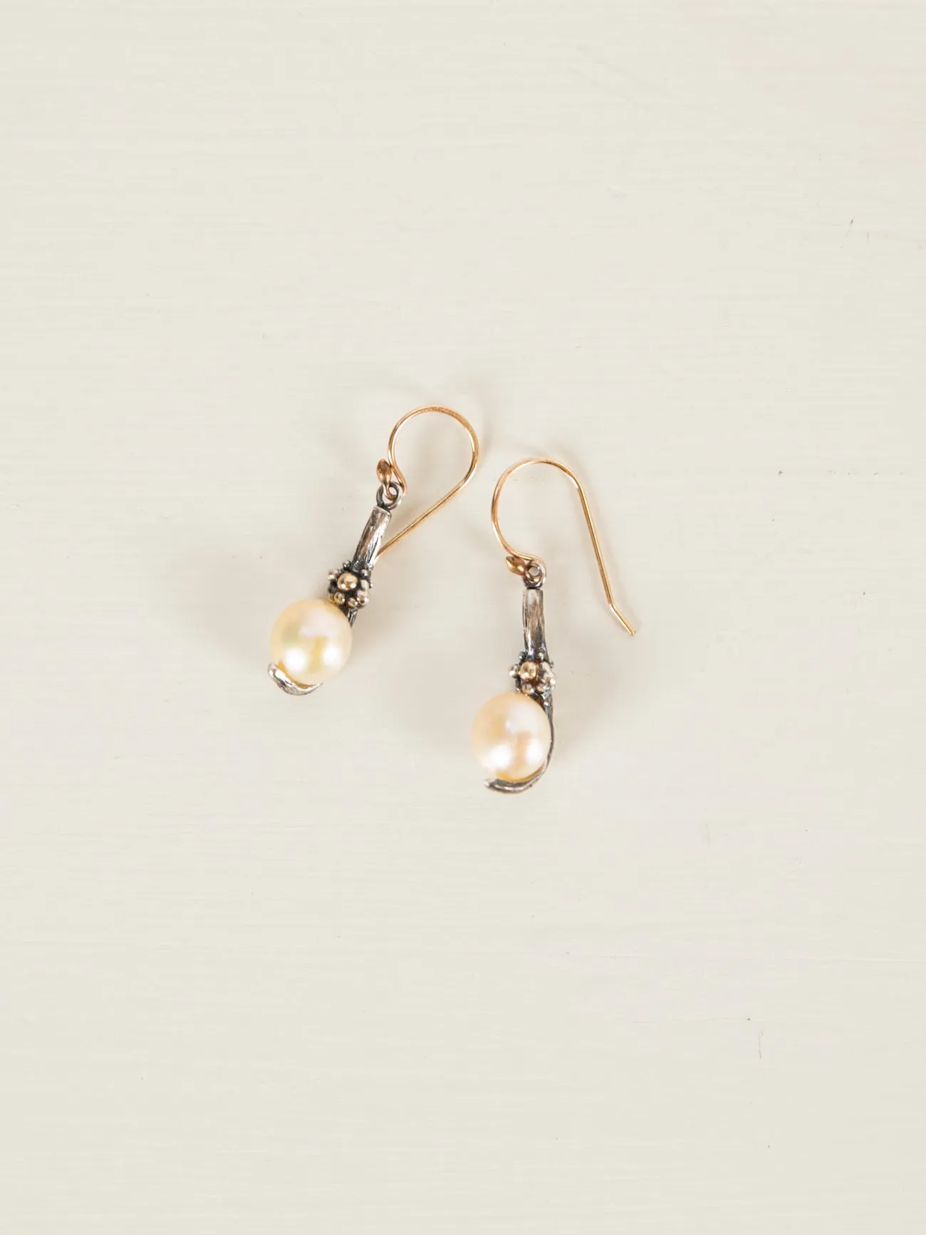 Floral Pearl Earrings