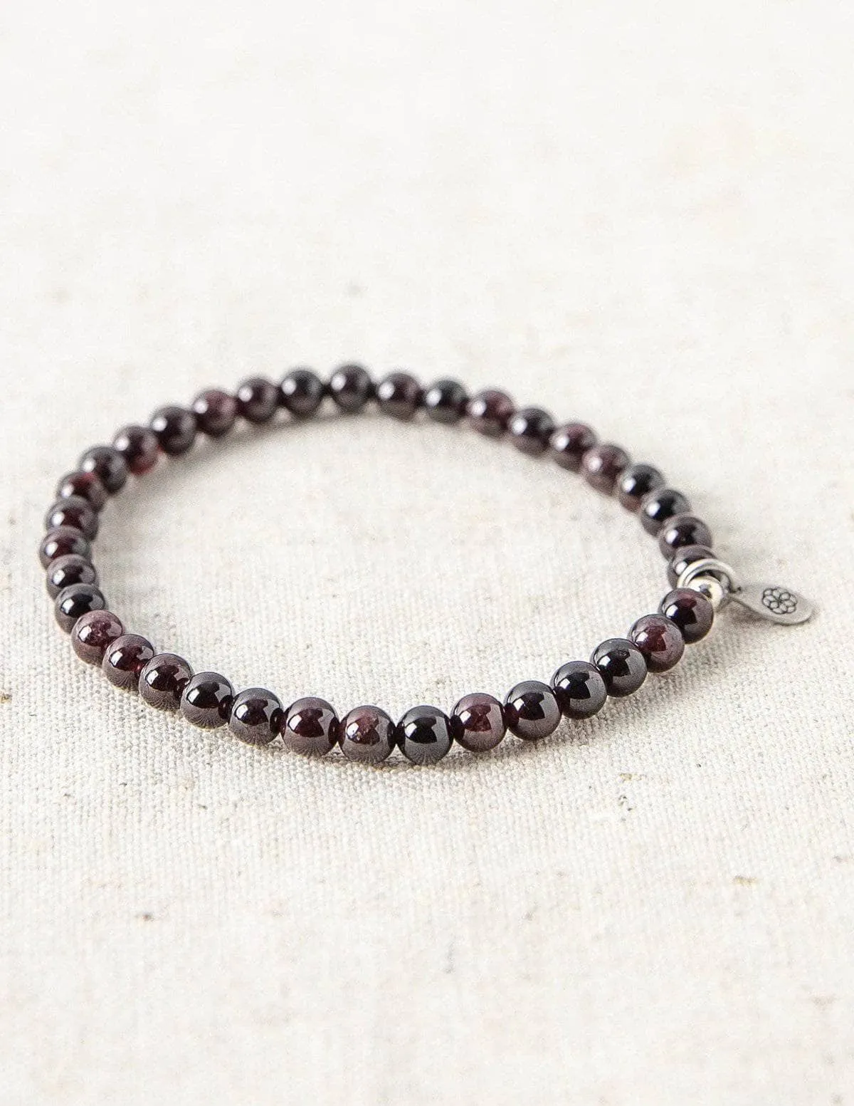 Garnet Mini Gemstone Bracelet