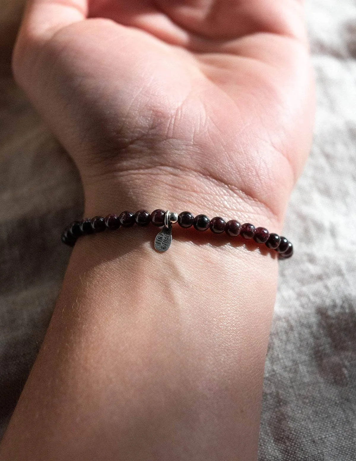 Garnet Mini Gemstone Bracelet