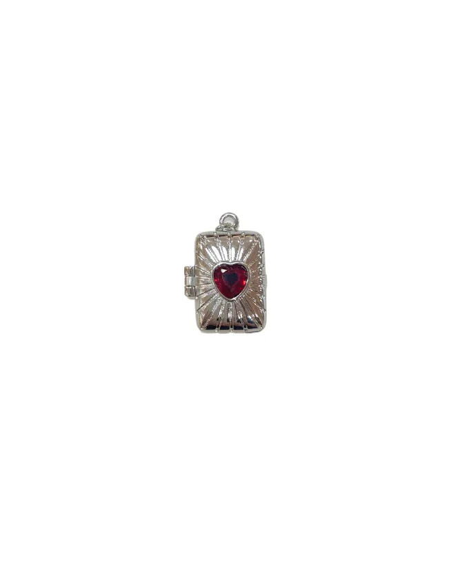 Heart Book Locket