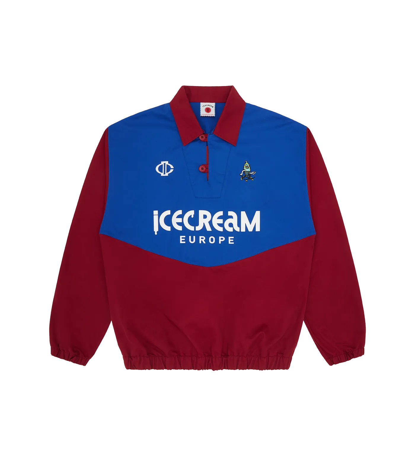 ICECREAM TRAINING TOP - BURGUNDY