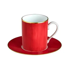 Lexington - Ruby (Rubis) Tall Cup & Saucer