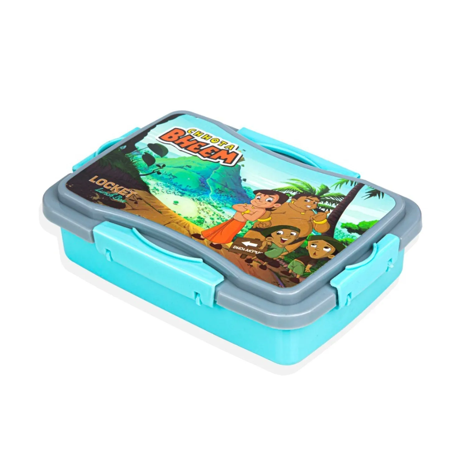 Locket Lunch Box Plastic High Quality Box For Kids School Customized Plastic Lunch Box for Girls & Boy