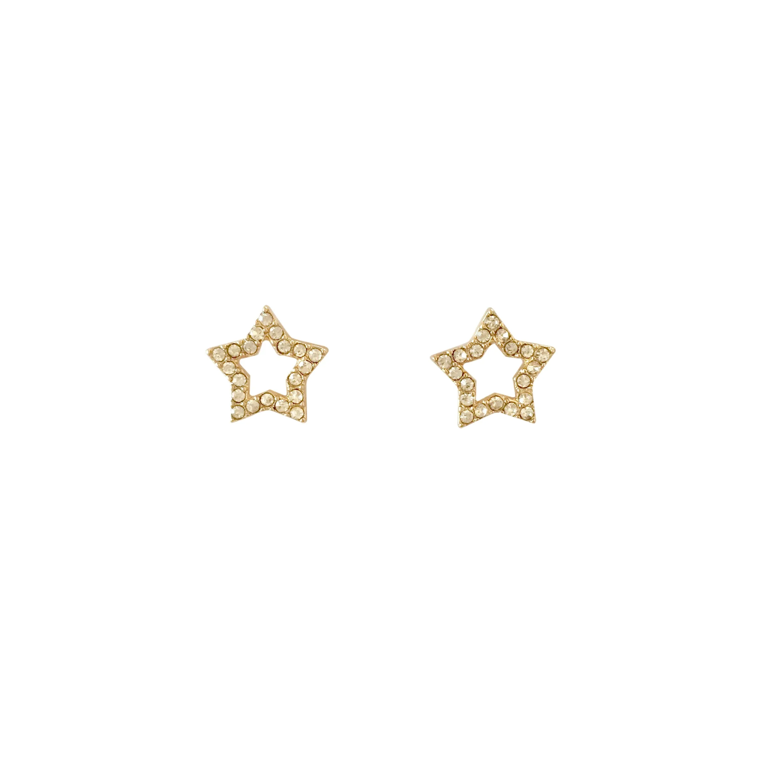 Margot Cubic Zirconia Delicate Star Studs