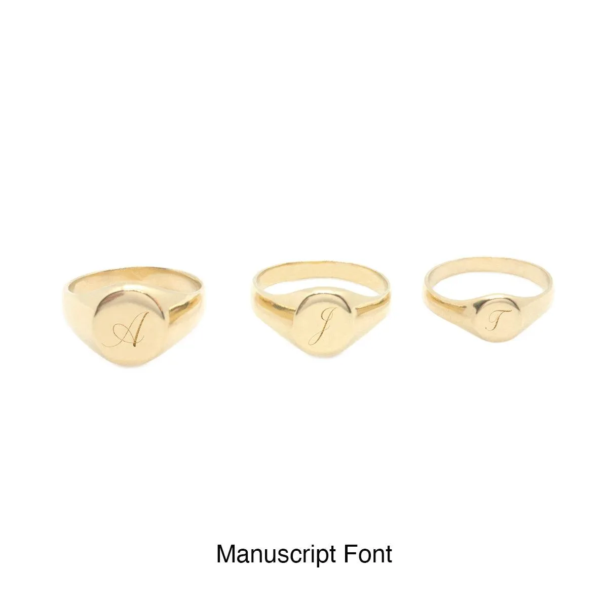 Mel Mini Signet Ring