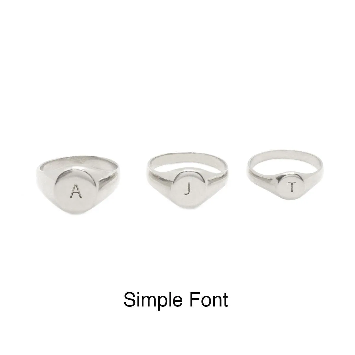 Mel Mini Signet Ring