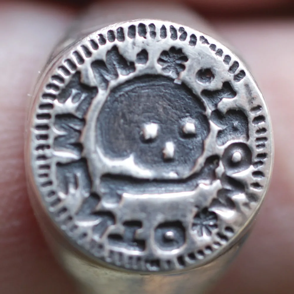 Memento Mori Signet Ring