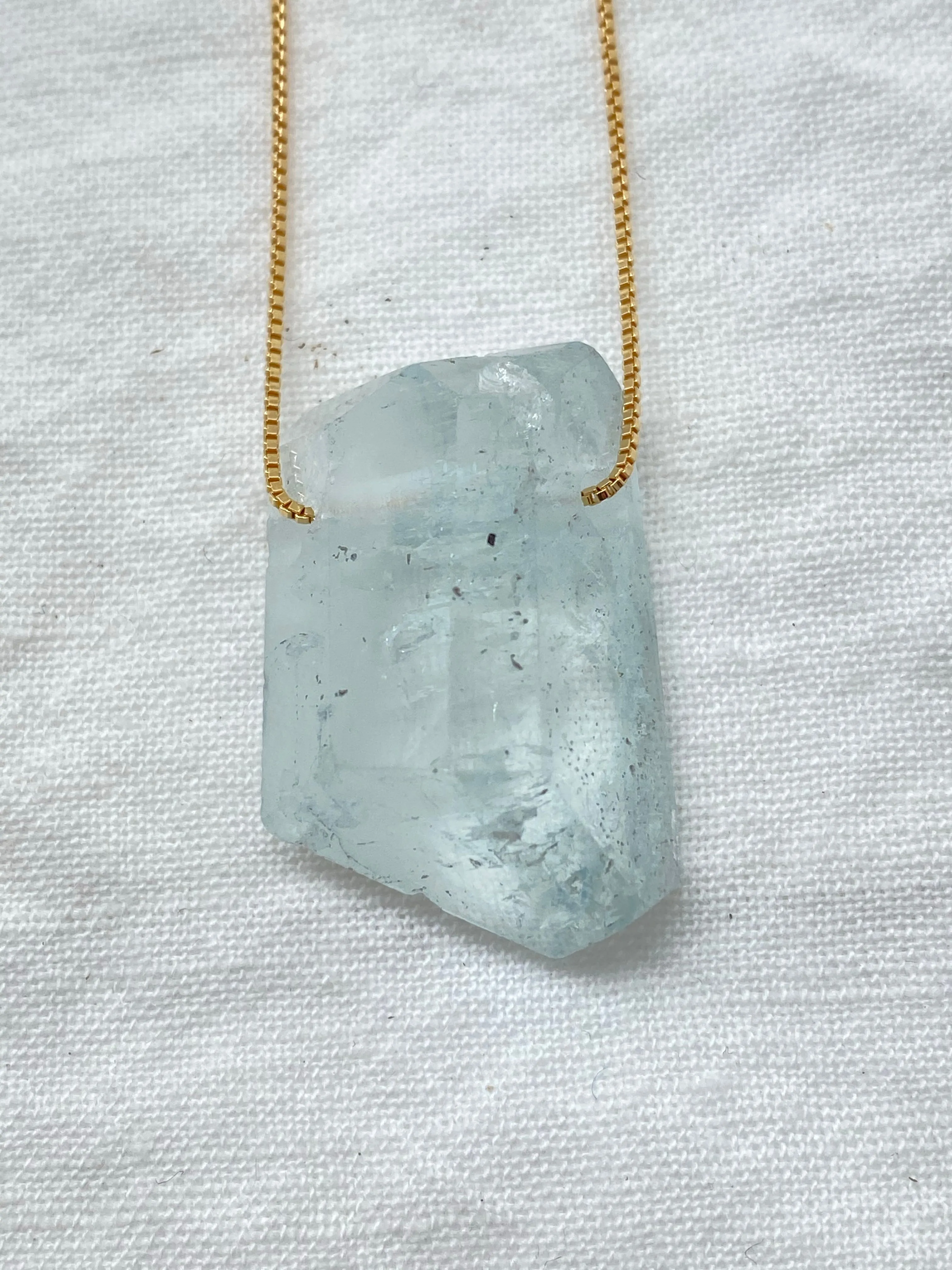 N gemstone Aquamarine