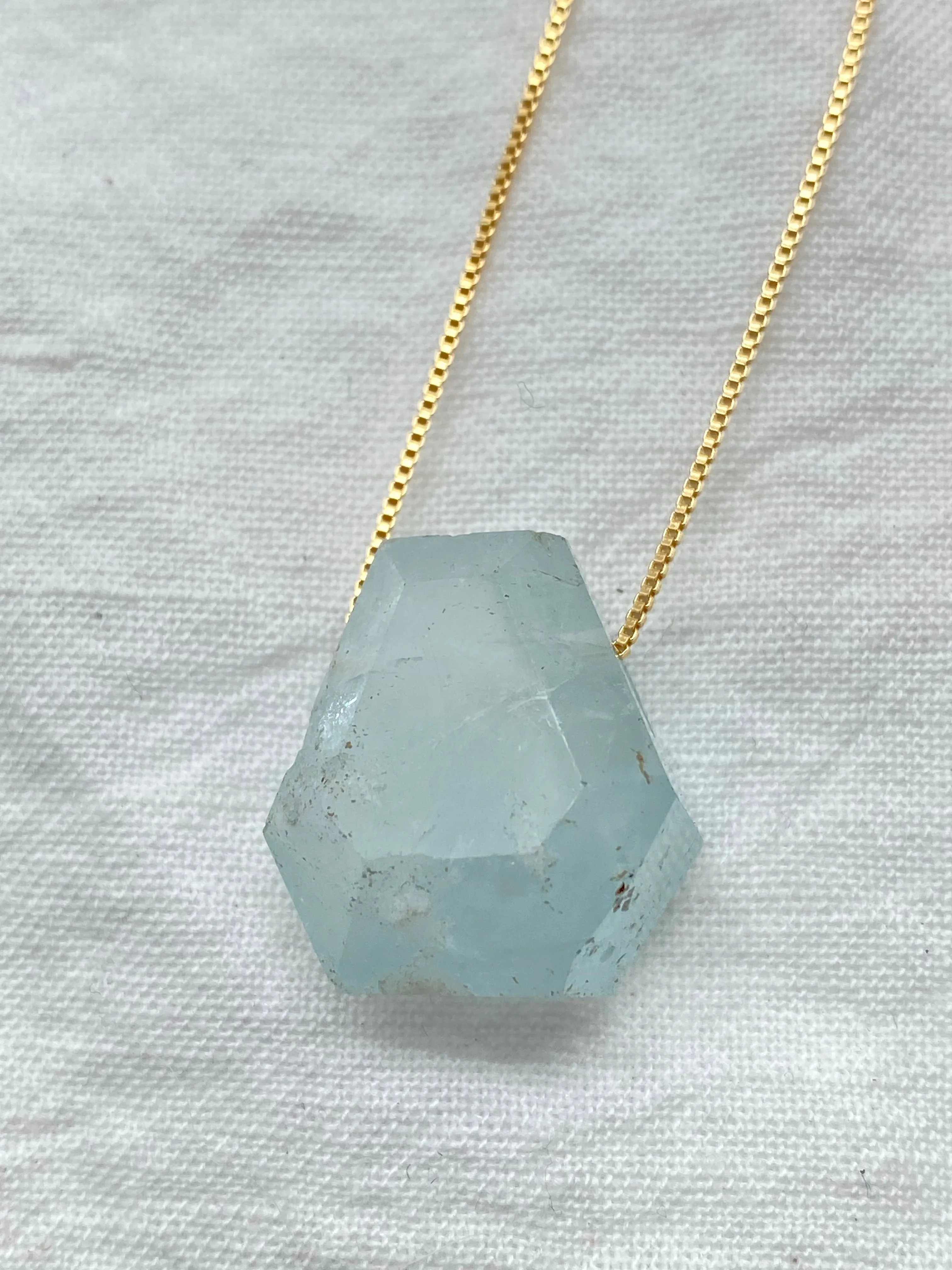 N gemstone Aquamarine