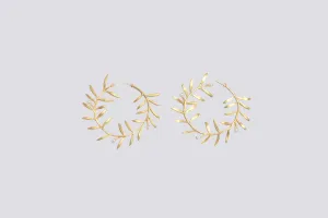 Olive Branch Earrings