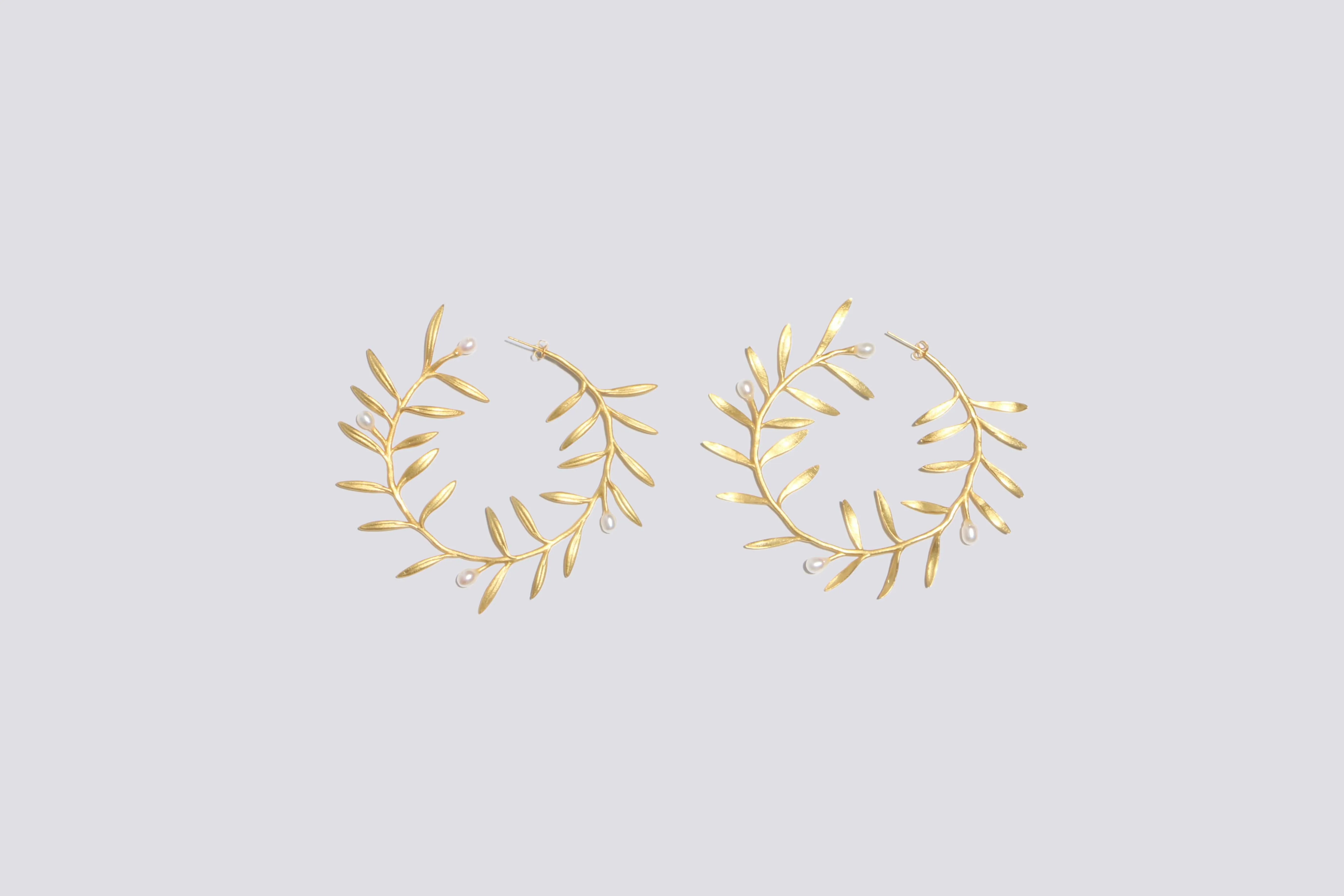 Olive Branch Earrings