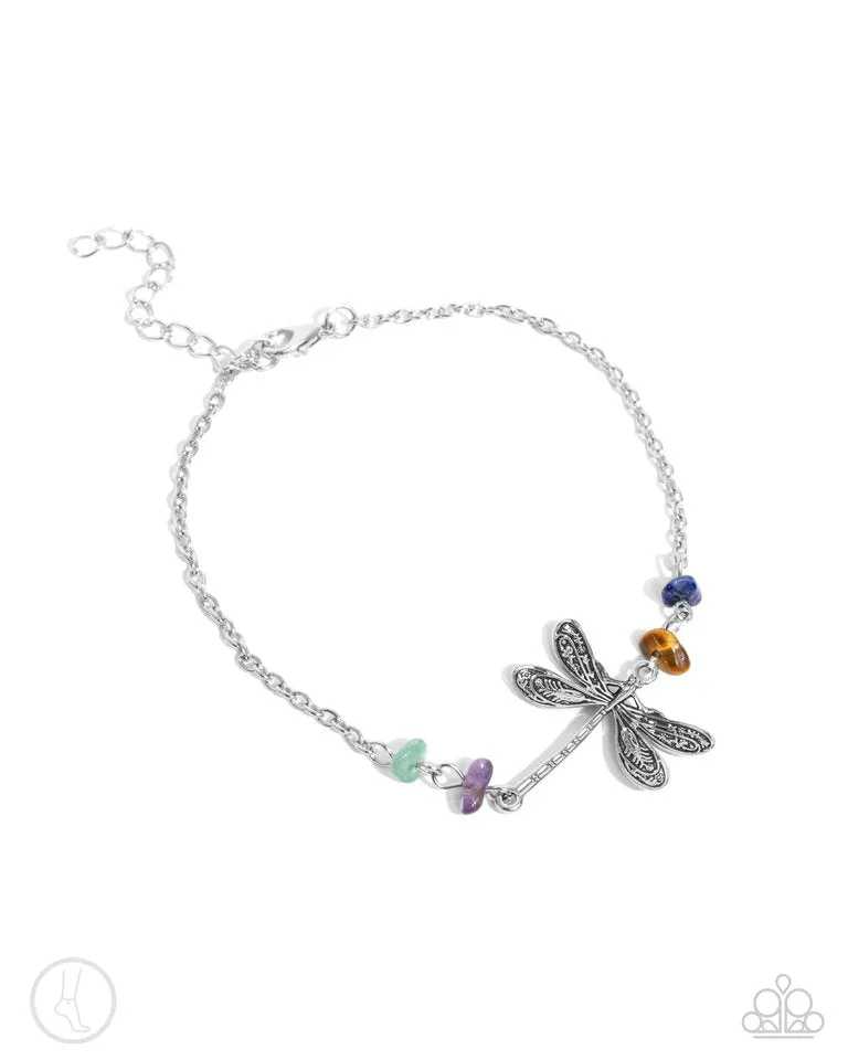 Paparazzi Bracelet ~ Dragonfly Dawn - Multi