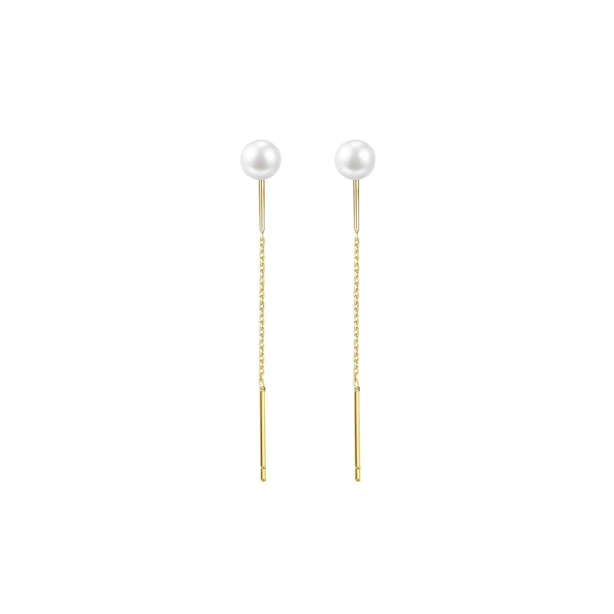 Pearl Collector Gold Earrings Set