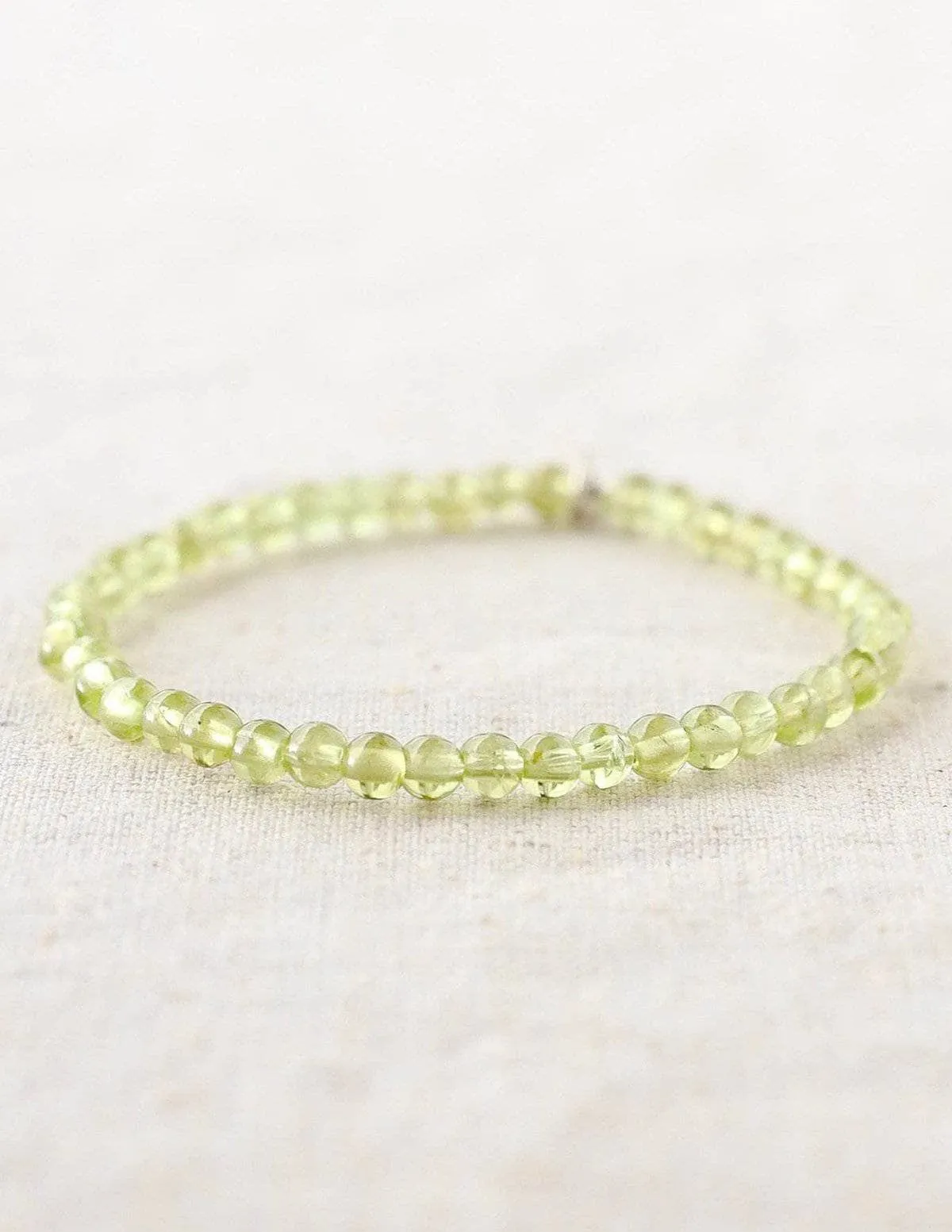 Peridot Mini Gemstone Bracelet