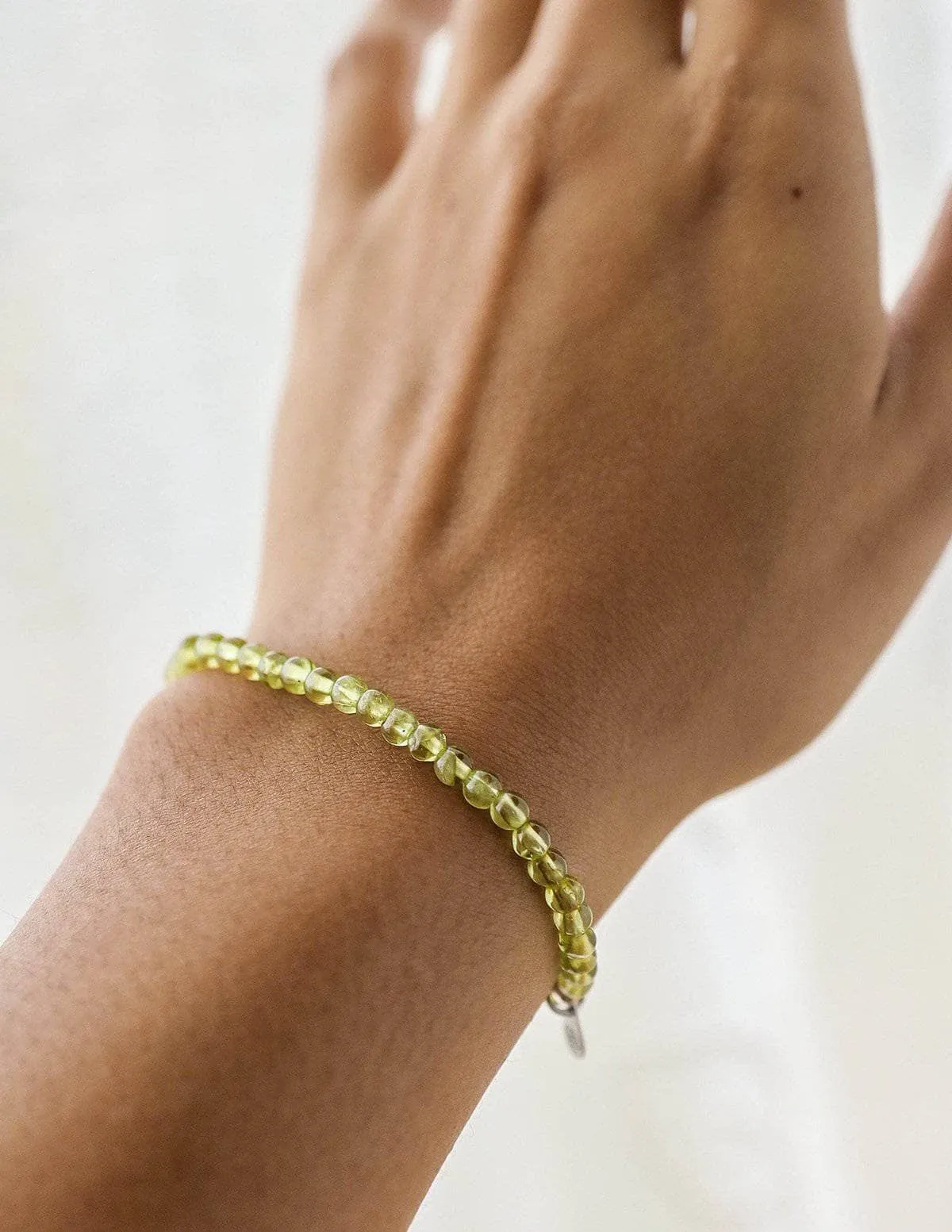 Peridot Mini Gemstone Bracelet