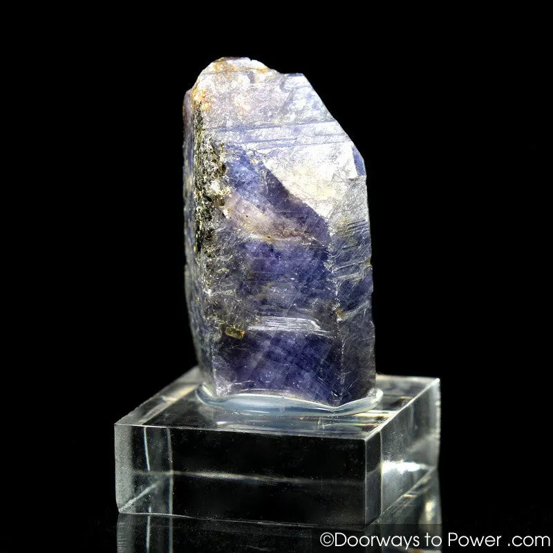 Red Ruby Blue Sapphire Corundum Specimen w / Record Keeper