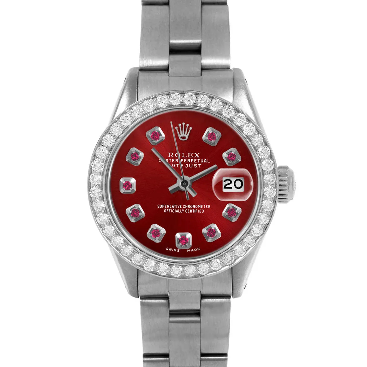 Rolex Datejust 26mm | 6917-SS-RED-RBY-AM-BDS-OYS