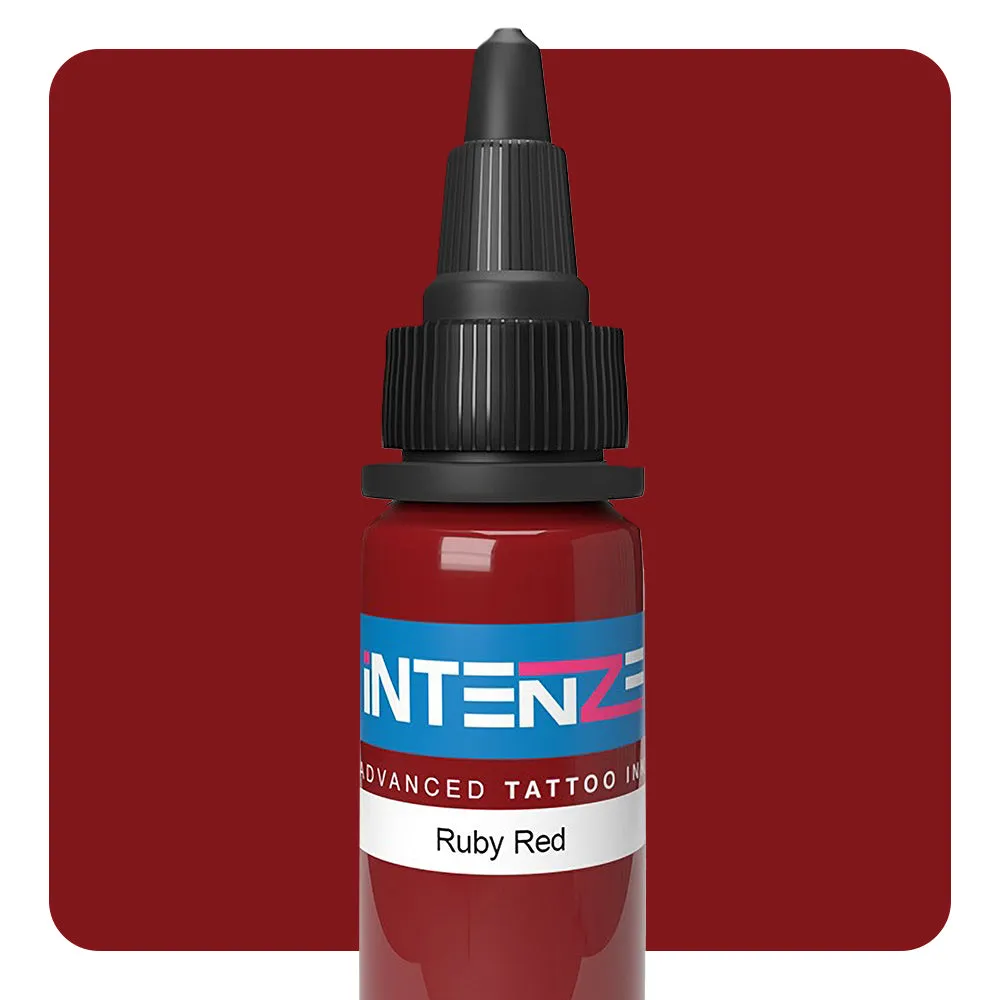 Ruby Red — Intenze Tattoo Ink — Pick Size