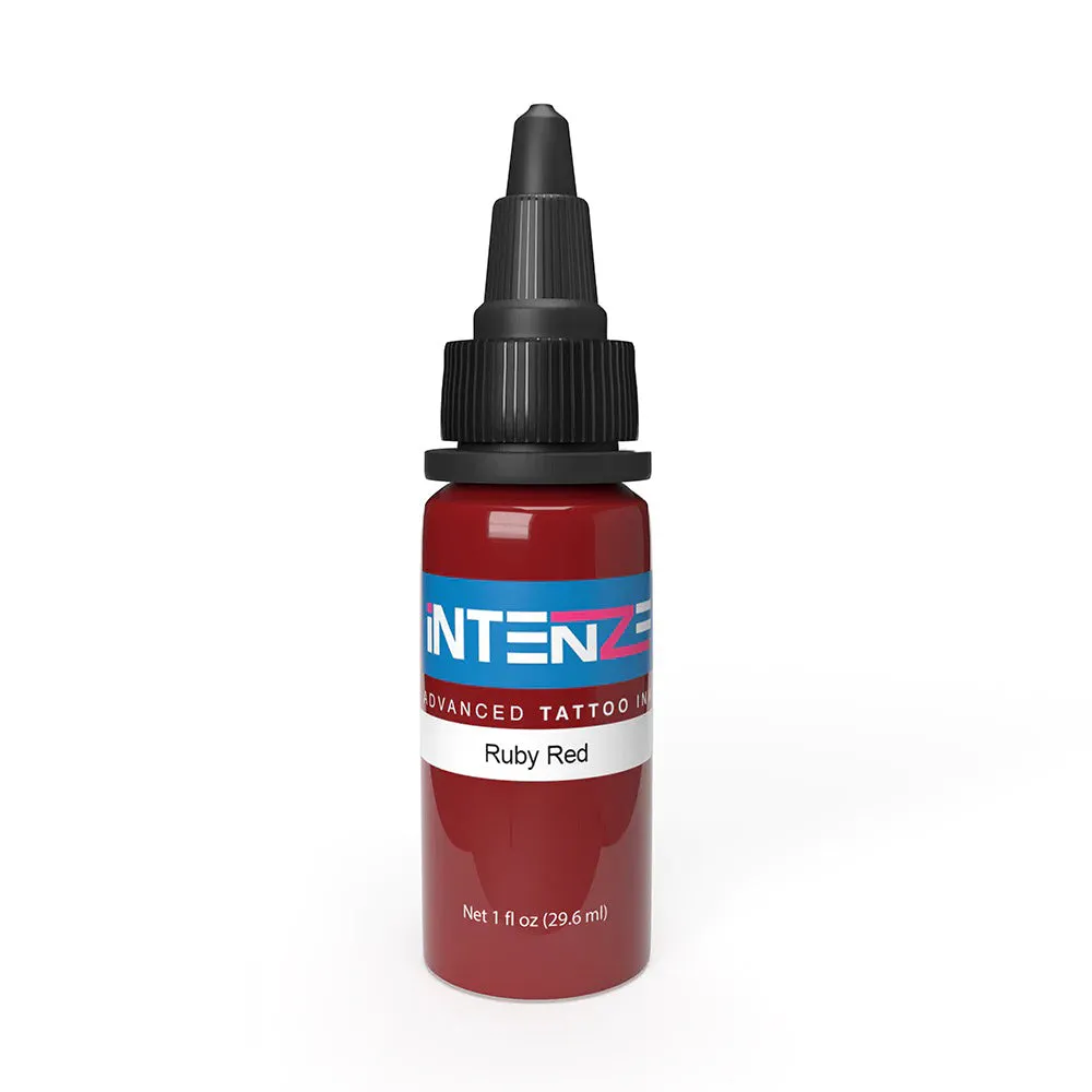 Ruby Red — Intenze Tattoo Ink — Pick Size