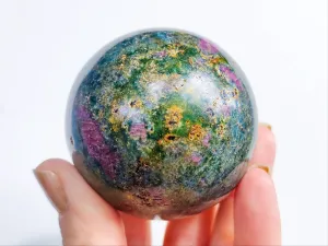 Ruby Zoisite Sphere Ball Orb