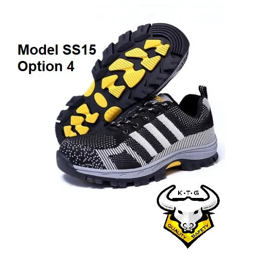 Steel Toe Sports Safety Shoes - Model SS15 (Option 4)