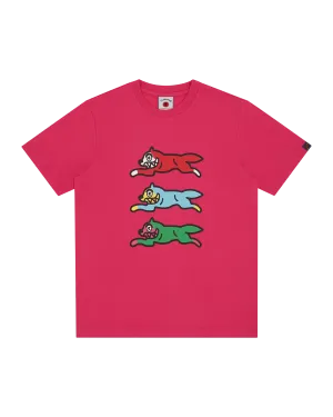 Triple Running Dog Tee