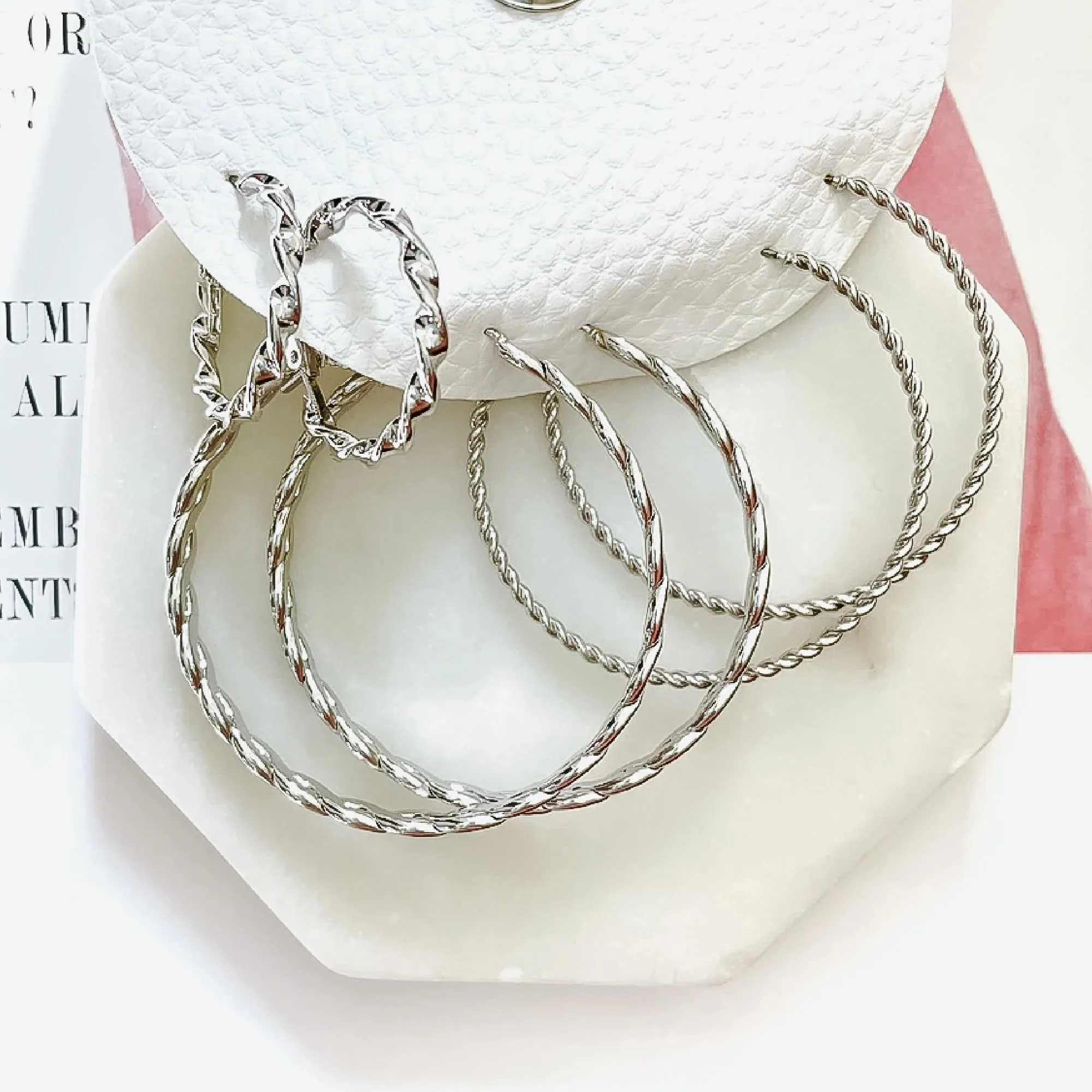 Twisted Tessa Hoop Set